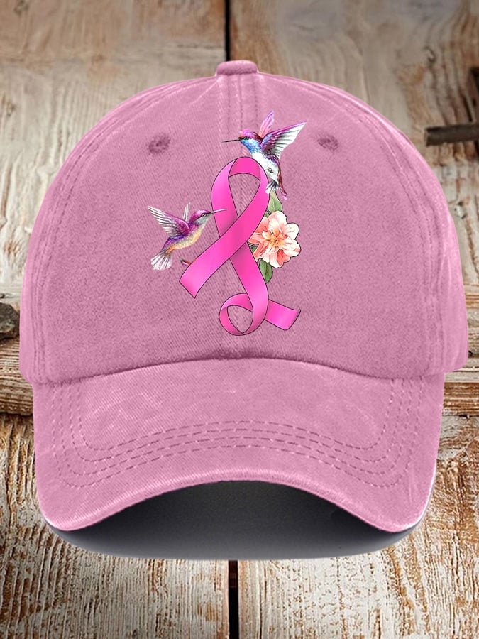 Breast Cancer Awareness Vintage Baseball Cap