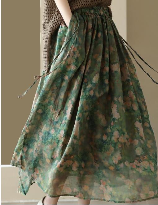 🔥Flash Sale🔥Only Today💥Women's Vintage Casual Solid Color Linen Dress And Skirt(Dress and Skirts are sold separately)